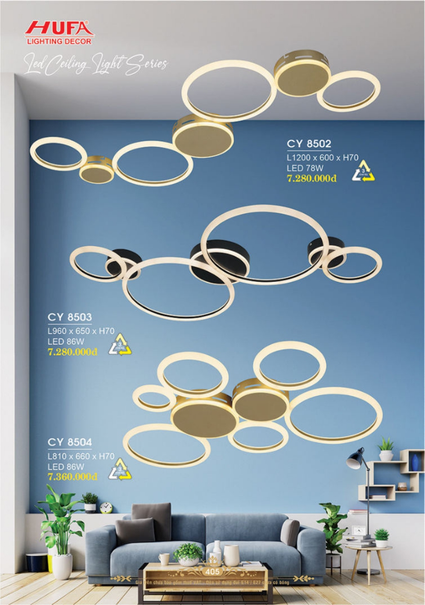 Bảng giá đèn trang trí HUFA